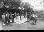 1932 La Ricamarie [Photo] Préparation de la journée des enfants polonais à Saint Etienne 03