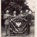 1950 Agen [Drapeau] Parti Populaire Polonais en France