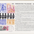 1973-02-03 Auchel [Document 1er Jour] Cinquantenaire de l'immigration