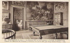 Montrésor [Carte postale] La salle du billard du château