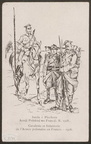 z-Divers [Carte postale] 1918 Cavalerie et infanterie recto