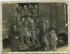 1940-06-03 Agen [Photo] Soldats polonais partant pour le front