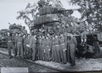 1947-06 Löningen (Allemagne) [Photo] Adieu aux chars avant la dissolution