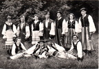 Les Ancizes-Comps [Carte postale] Groupe folklorique Ogniwo
