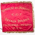 19xx Fouquières-lès-Lens [Drapeau] Syndicat des mineurs v