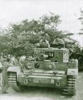 1944-08 z-A Déterminer [Photo] Hela Char avec Maczek r