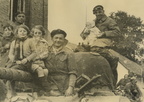 1945 z-A Déterminer [Photo] Libération d'un village