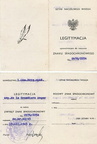 1943 z-Divers [Document] Roger DE LA GRANDIERE Brevet de la brigade parachutiste polonaise 