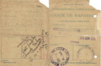1945-06-14 z-Divers [Document] Carte de rapatrié r