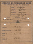 1947 Dourges  [Document] Carte APG v