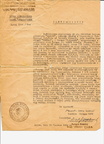 1945-06-15 France [Document] GRZESIAK Félix ou Feliks Zaswiadczenie Pown