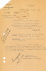 1944-02-12 Clermont-Ferrand [Document] HANYSZ Józef Courrier de justificatif travail base aérienne Aulnat