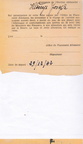 1942-12-29 La Combelle [Document] HANYSZ Józef Certificat d'embauche en Allemagne v