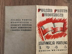 1946 z-Divers [Document] KONARKOWSKI Joseph Carte parti des travailleur polonais r
