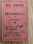 1948 Calonne-Ricouart [Document] KONARKOWSKI Joseph Carte Cgt section polonaise