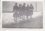 1942-03-01 Houdain [Photo] FLACZYNSKI Josepha et ses amies r