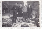 1942-03-07 Houdain [Photo] ?? Edouard FLACZYNSKI Josepha NOWAK Irène ?? Léocadie r