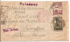 1946 Sarralbe [Courrier] Camp des polonais r