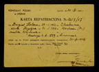 1947-10-30 Bargiel Carte de rapatrié