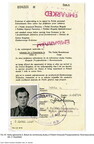 1947 Grande-Bretagne [Document] BOBULA Adam Carte