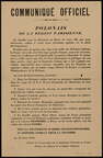 1944-08-22 Paris [Document] Communiqué officiel