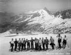 1946 Villard-de-Lans [Photo] Elèves du Lycée Polonais en sortie