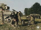 1944-08 Falaise [Photo] 1ère division blindée