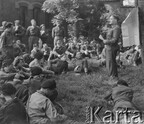 1945-1946 Lys-lez-Lannoy [Photo] Soldats de la 2ème Division de chasseurs à pied polonaise 04