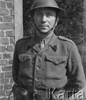 1945-1946 Lys-lez-Lannoy [Photo] Un soldat de la 2ème Division à pied polonaise 05