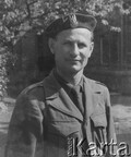 1945-1946 Lys-lez-Lannoy [Photo] Un soldat de la 2ème Division à pied polonaise 06