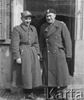 1945-1946 Lys-lez-Lannoy [Photo] Officiers de la 2ème Division à pied polonaise