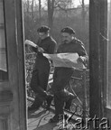 1945-1946 Lys-lez-Lannoy [Photo] Soldats de la 2ème Division à pied polonaise 21