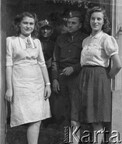 1945-1946 Lys-lez-Lannoy [Photo] Soldats de la 2ème Division à pied polonaise 24