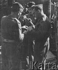 1945-1946 Lys-lez-Lannoy [Photo] Soldats de la 2ème Division à pied polonaise 26