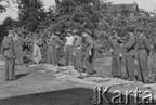 1945-1946 Lys-lez-Lannoy [Photo] Soldats de la 2ème Division à pied polonaise 27