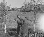 1945-1946 Lys-lez-Lannoy [Photo] Soldats de la 2ème Division à pied polonaise 28