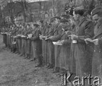 1945-1946 Lys-lez-Lannoy [Photo] Soldats de la 2ème Division à pied polonaise 32