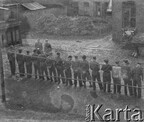 1945-1946 Lys-lez-Lannoy [Photo] Soldats de la 2ème Division à pied polonaise 34