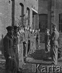 1945-1946 Lys-lez-Lannoy [Photo] Soldats de la 2ème Division à pied polonaise 38