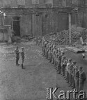 1945-1946 Lys-lez-Lannoy [Photo] Soldats de la 2ème Division à pied polonaise 44