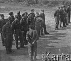 1945-1946 Lys-lez-Lannoy [Photo] Soldats de la 2ème Division à pied polonaise 45