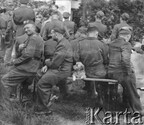 1945-1946 Lys-lez-Lannoy [Photo] Soldats de la 2ème Division à pied polonaise 49