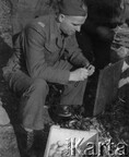 1946 Lys-lez-Lannoy [Photo] Un soldat de la 2ème Division à pied polonaise 10