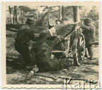 1943 après Neunhof [Photo] Soldats au travail